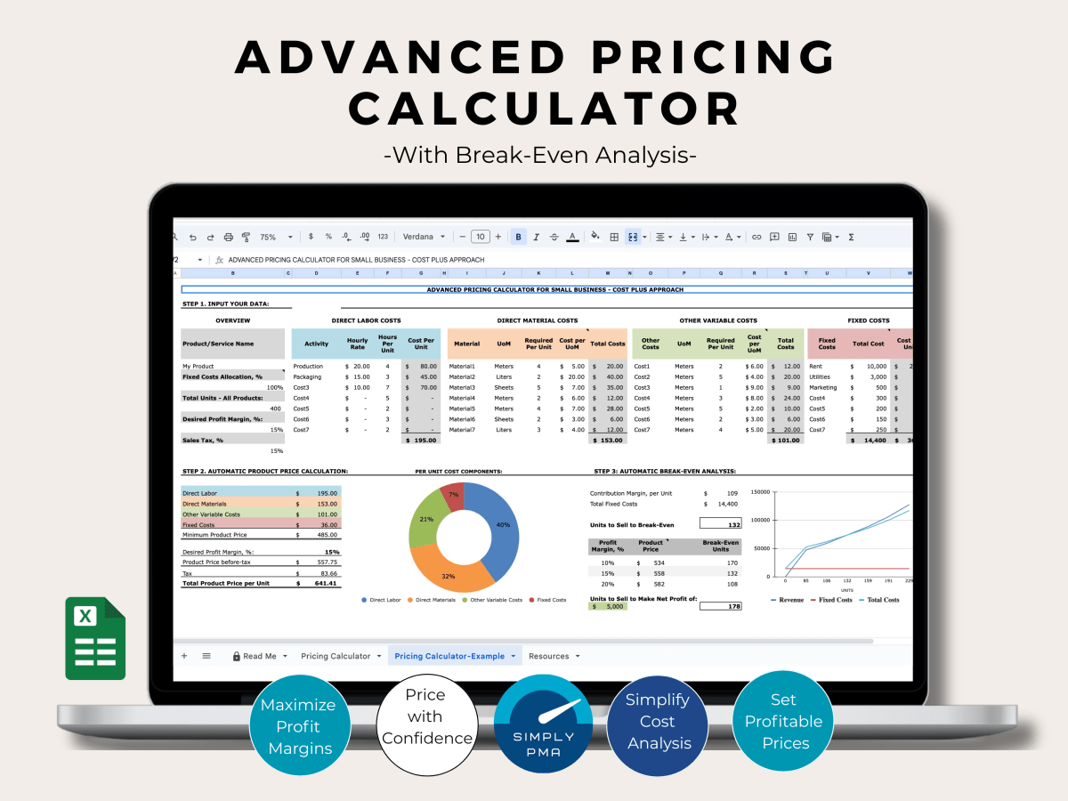Advanced Pricing Calculator for Small&nbsp;Businesses